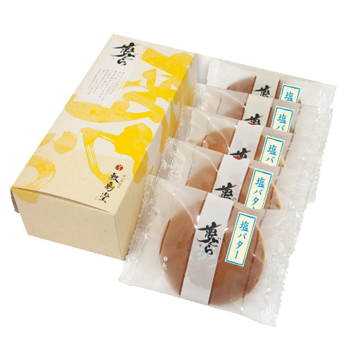 【夏季限定】夢どら 塩バター5個入〈簡易箱入〉