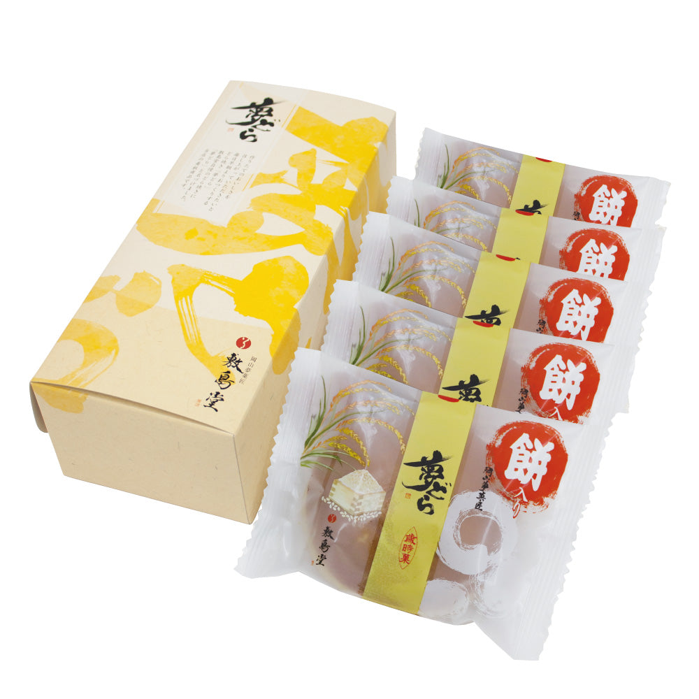 【冬期限定】夢どら 餅入り 5個入〈簡易箱入〉