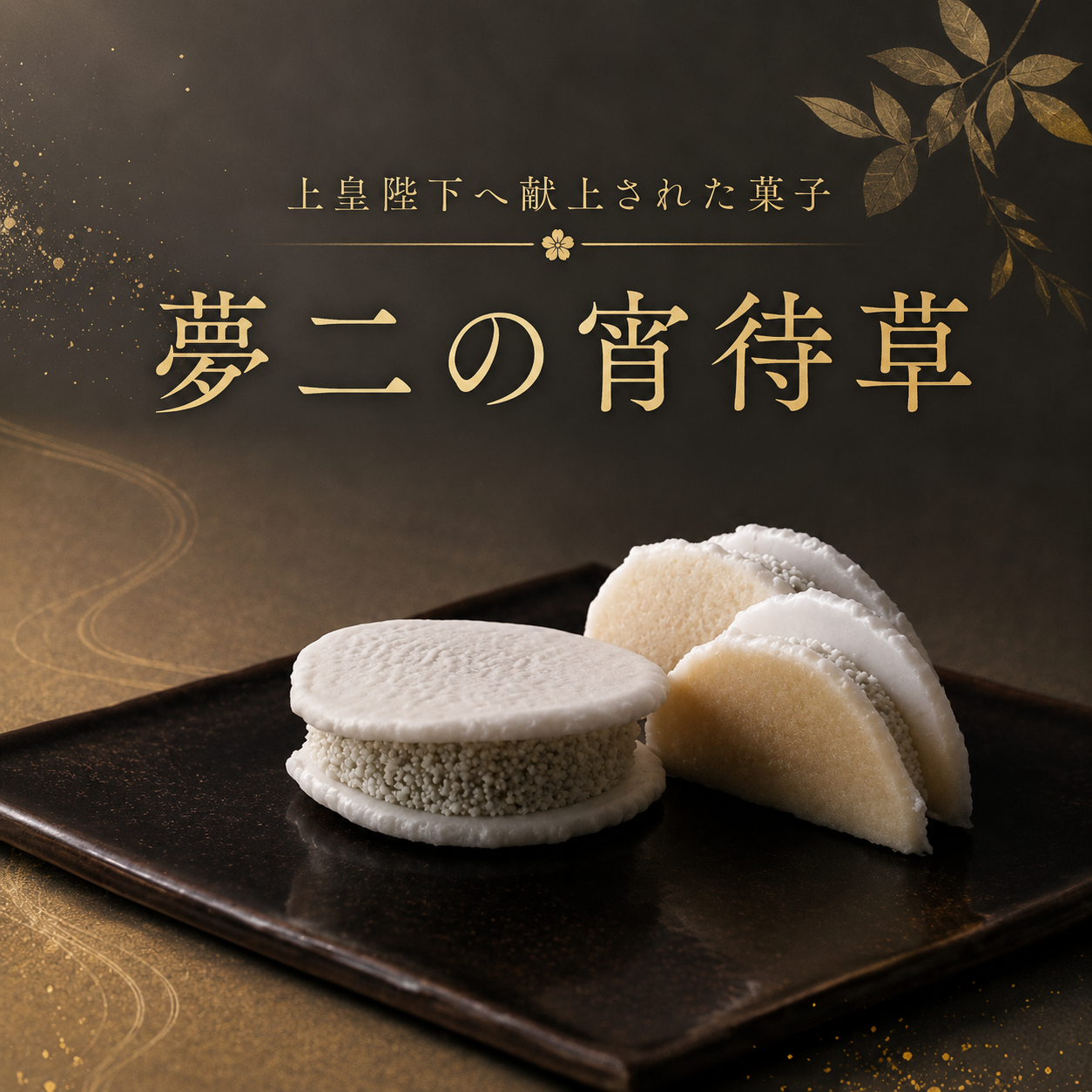 夢二の宵待草 -上皇陛下献上菓- 5個入