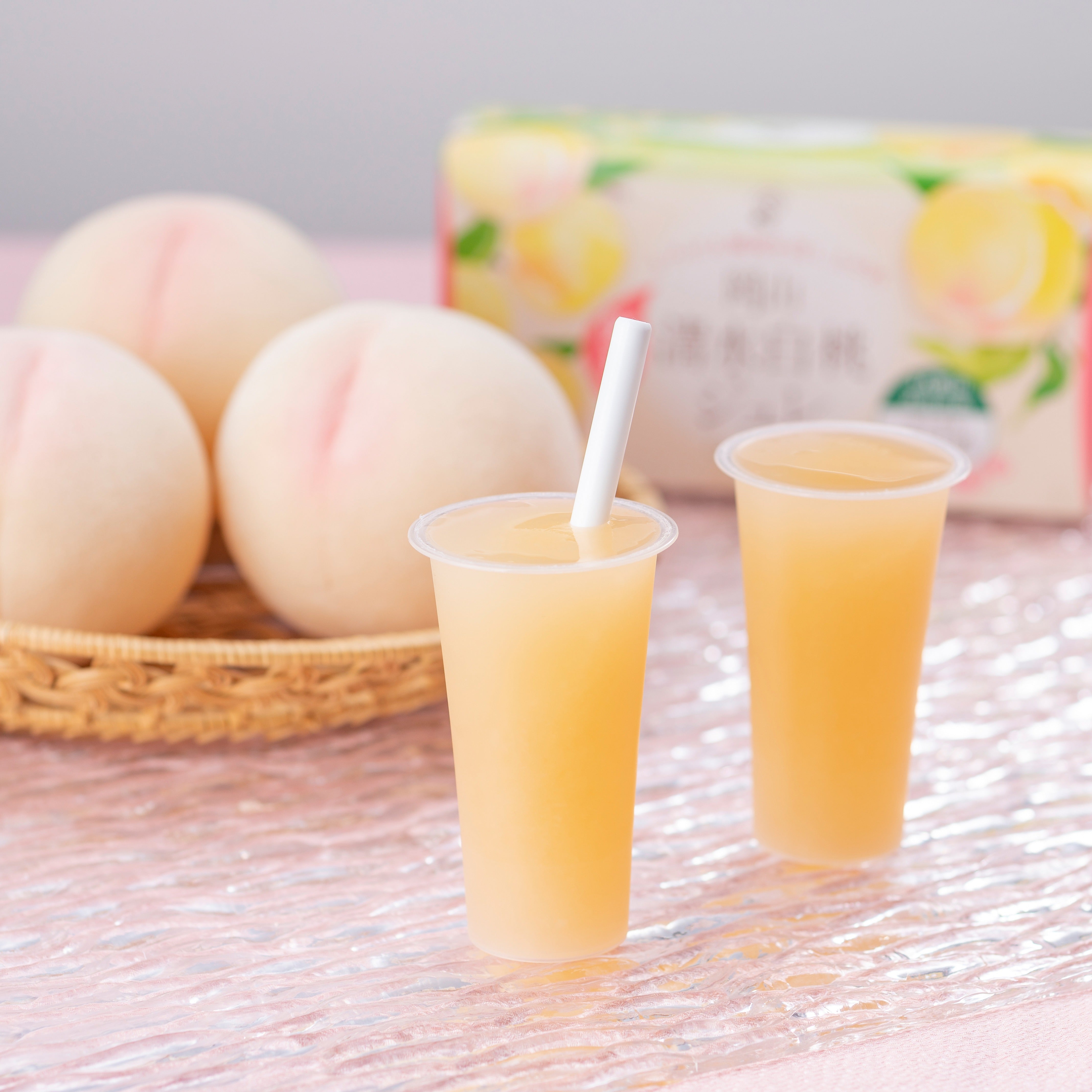 飲む 岡山清水白桃ジュレ 9本入〈化粧箱入〉
